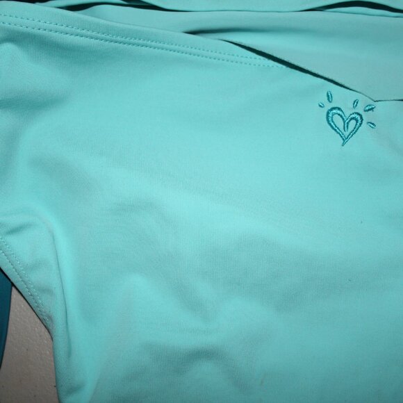 Blue & Purple 2 Pcs Justice Tankini Swimsuit Size 14 - Picture 13 of 13